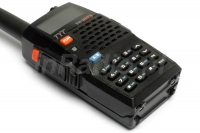 TYT TH-UVF9 Widok klawiatury i przycisków CALL / PTT / MONI do wywołania / nadawania / wyłączania blokady szumów